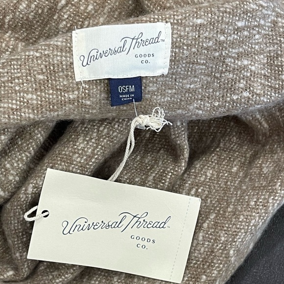 Universal Threads One size open brown cardigan super soft cozy minimalist New - Picture 6 of 11